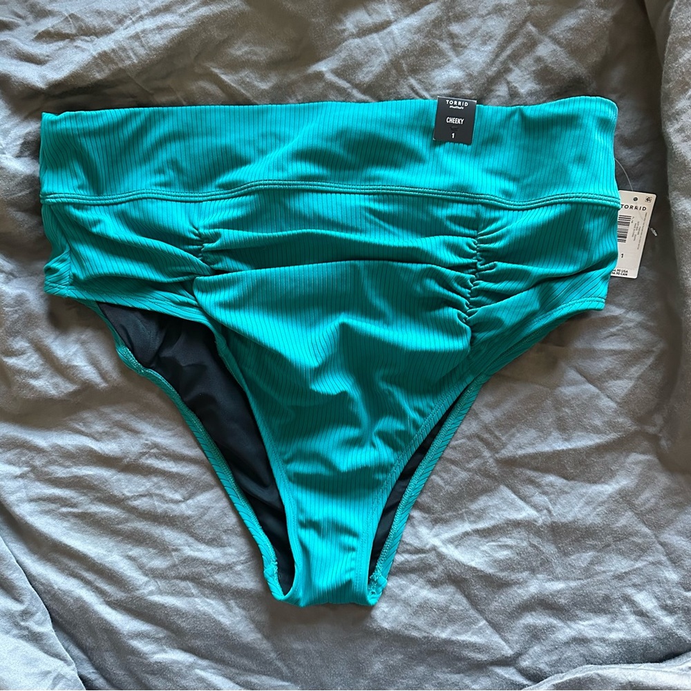 Torrid Teal Bikini Bottom